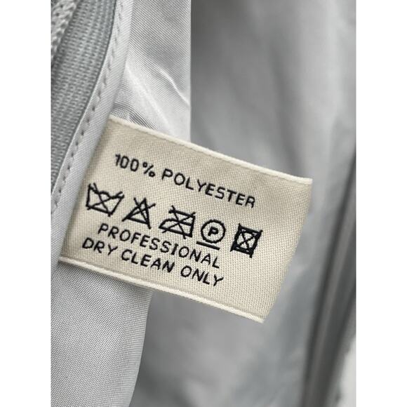 Pauw Amsterdam Gray Lace Top Rosette Shoulder Sleeveless Size 1 US Small - Picture 13 of 13